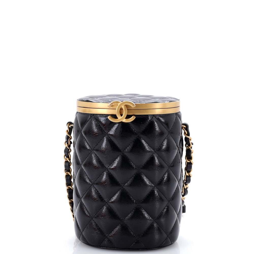 Chanel Crown Box Vanity Bag Quilted #327283C33B